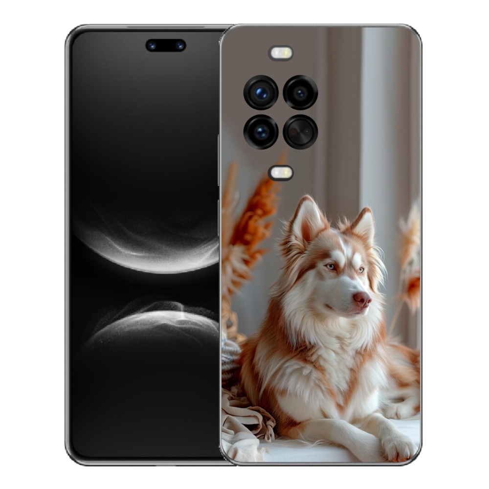 mmCase géltok a Huawei Nova 14 Pro-hoz – nyugodt szibériai husky