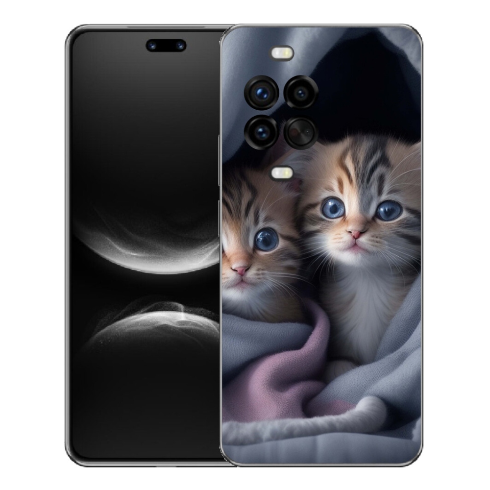 mmCase géltok a Huawei Nova 14 Pro-hoz – macska-duó 2
