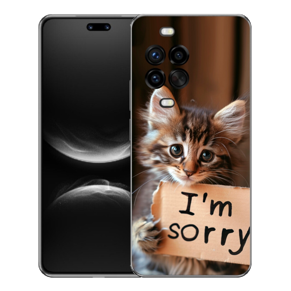 mmCase géltok a Huawei Nova 14 Pro-hoz – macskás mintával
