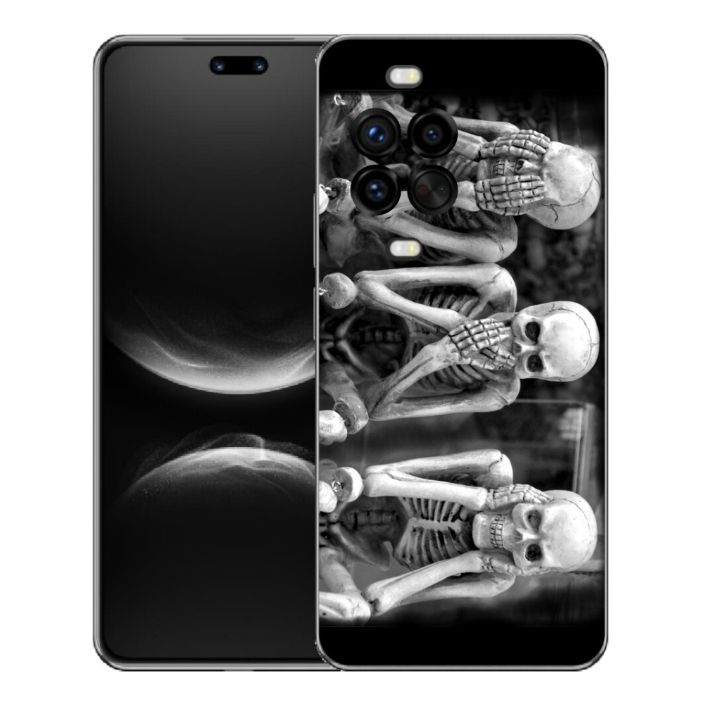 mmCase gél tok a Huawei Nova 14 Pro-hoz – csontvázak