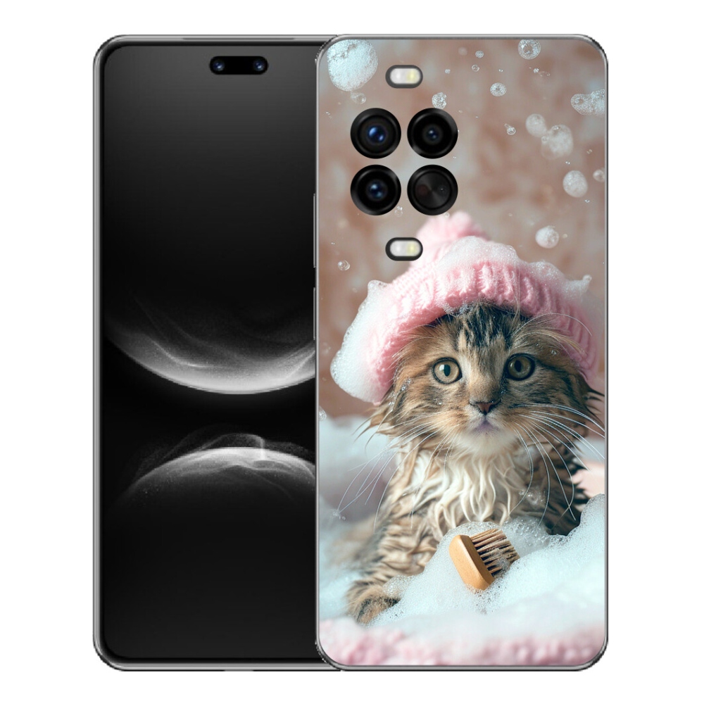 mmCase géltok a Huawei Nova 14 Pro-hoz – cica és fürdő