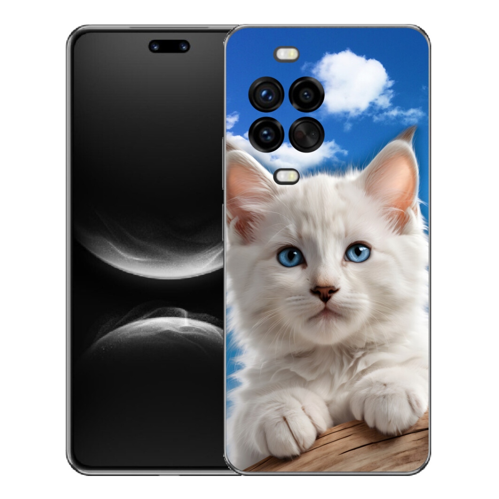 mmCase géltok a Huawei Nova 14 Pro-hoz – cica és felhők