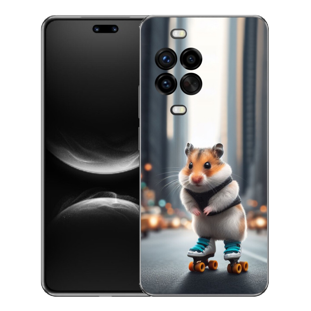 mmCase géltok a Huawei Nova 14 Pro-hoz – korcsolyás hörcsög