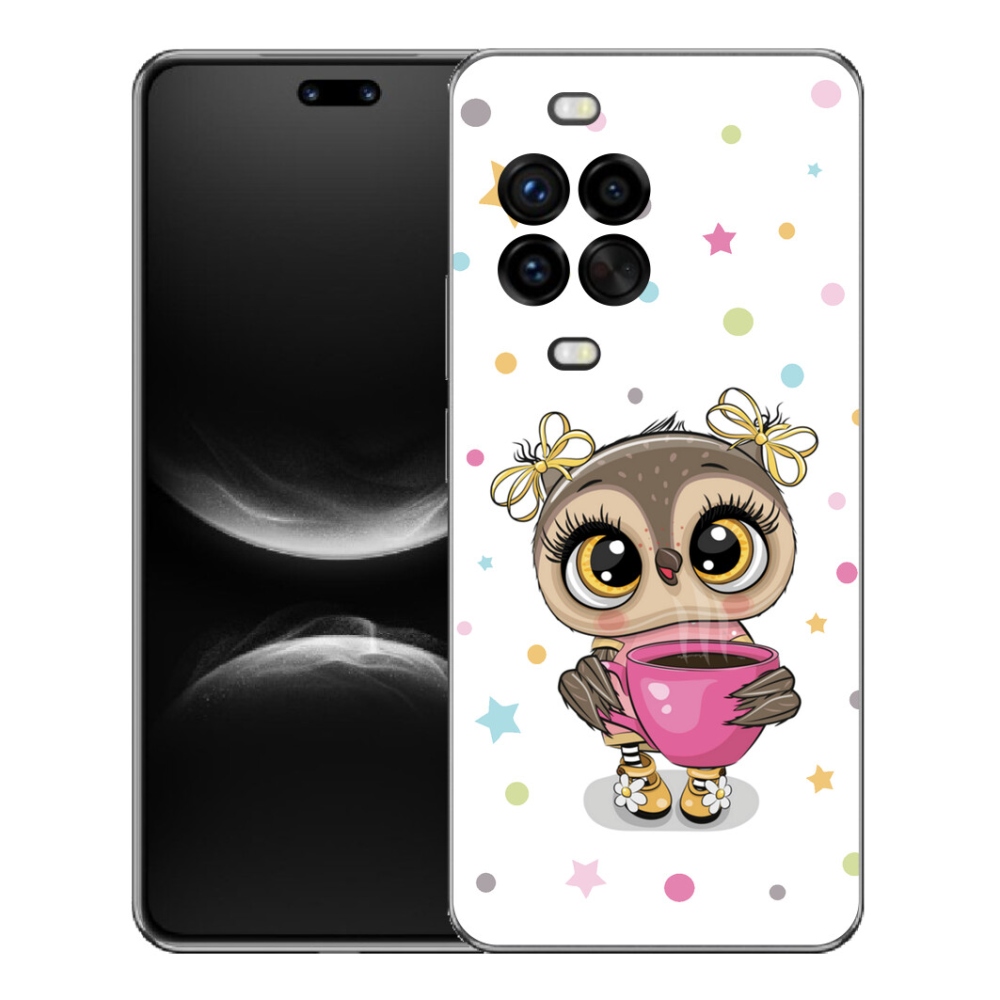 mmCase géltok a Huawei Nova 14 Pro-hoz – rajzolt bagoly