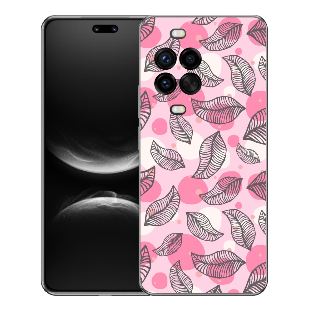 mmCase gél tok a Huawei Nova 14 Pro-hoz – rajzolt hulló levelek