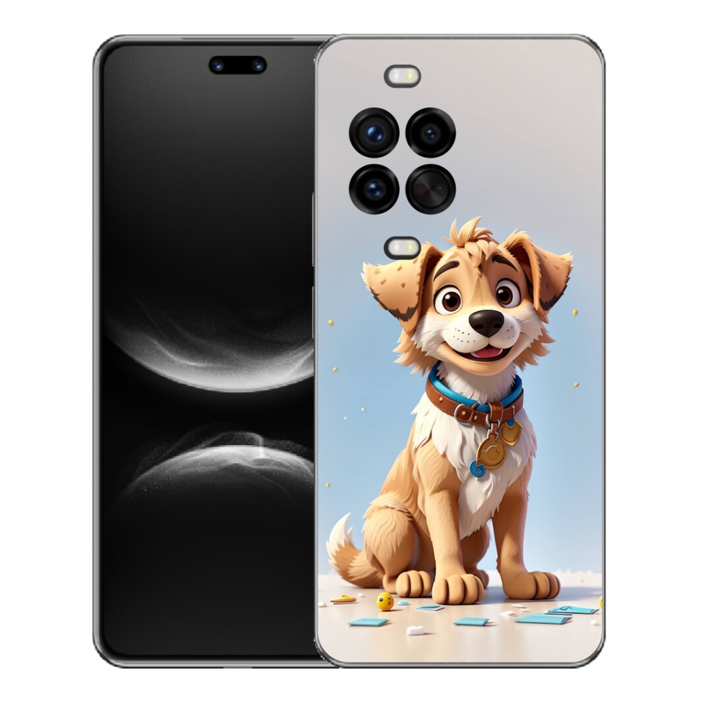 mmCase gél tok a Huawei Nova 14 Pro-hoz – rajzolt kiskutya