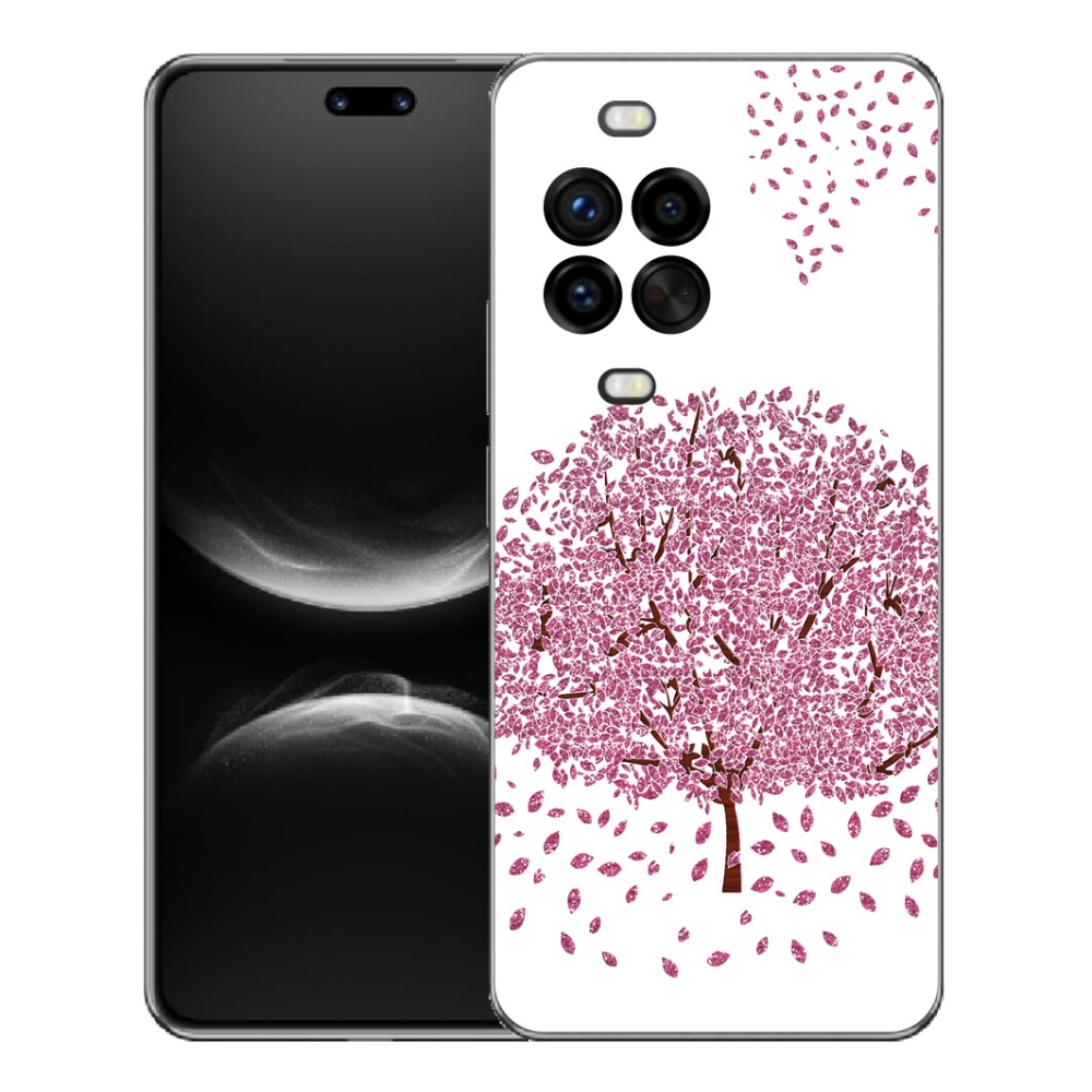 mmCase géltok a Huawei Nova 14 Pro-hoz – rajzolt fa levelekkel