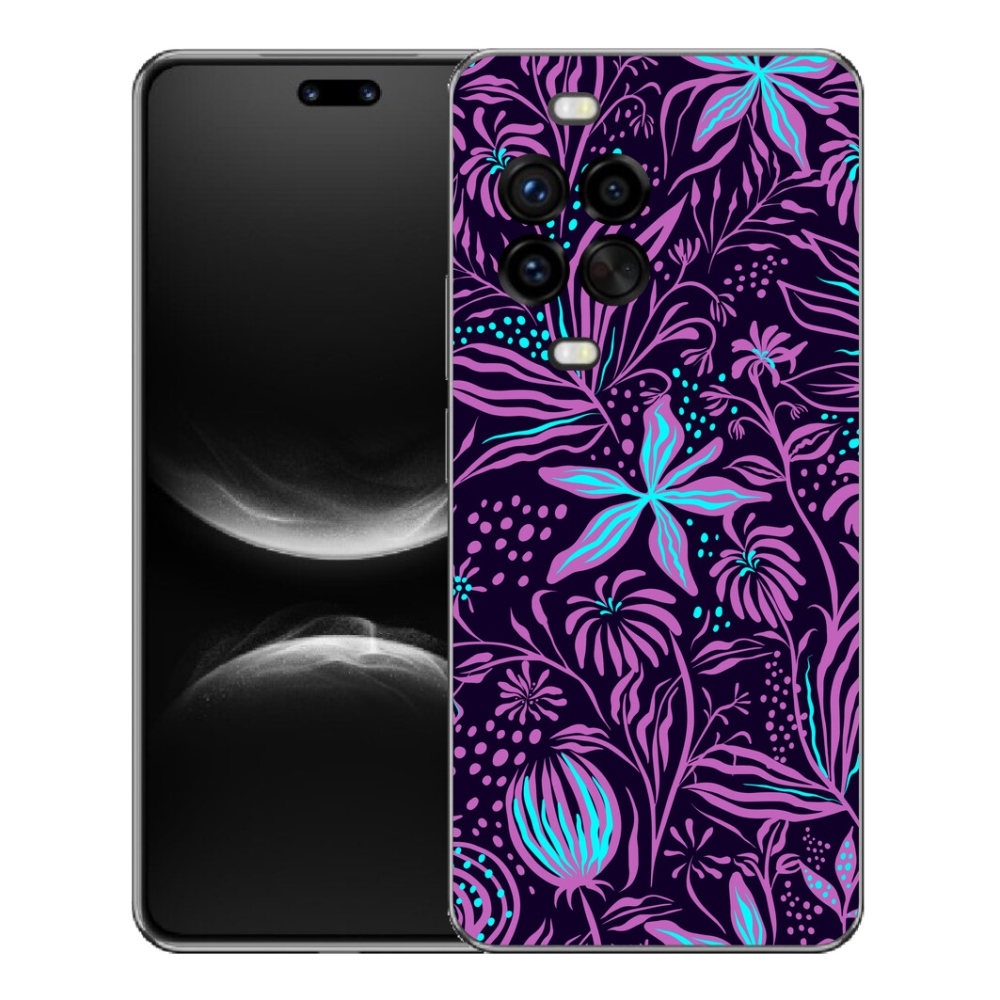 mmCase gél tok a Huawei Nova 14 Pro-hoz – virágok 2