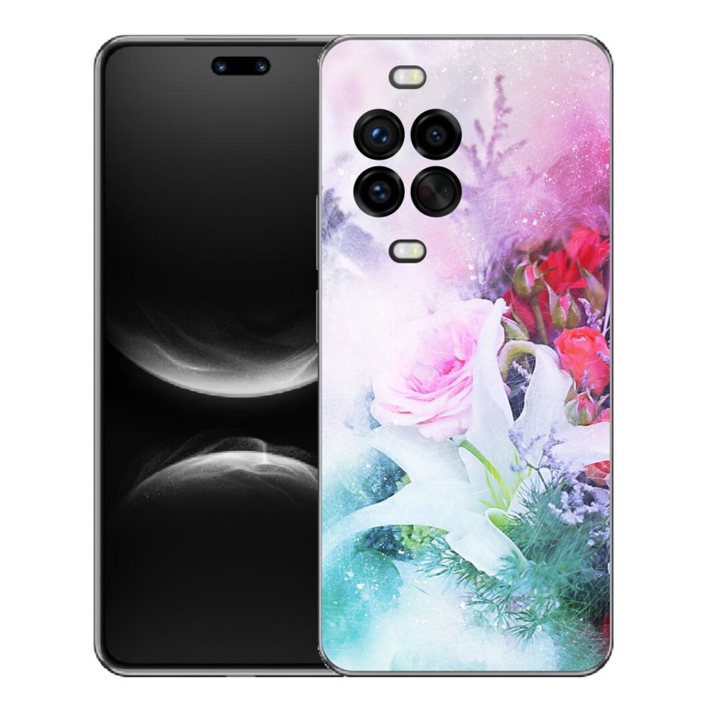 mmCase gél tok a Huawei Nova 14 Pro-hoz – virágok 4