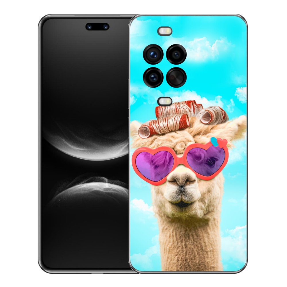 mmCase géltok a Huawei Nova 14 Pro-hoz – szemüveges láma