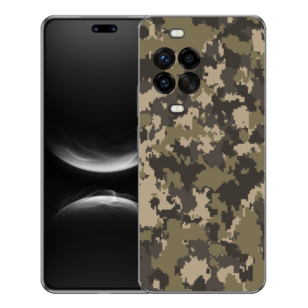 mmCase gél tok a Huawei Nova 14 Pro-hoz – kamuflázs mintás 12