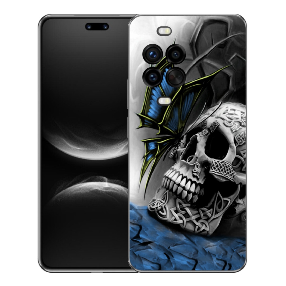 mmCase géltok a Huawei Nova 14 Pro-hoz – pillangó és koponya