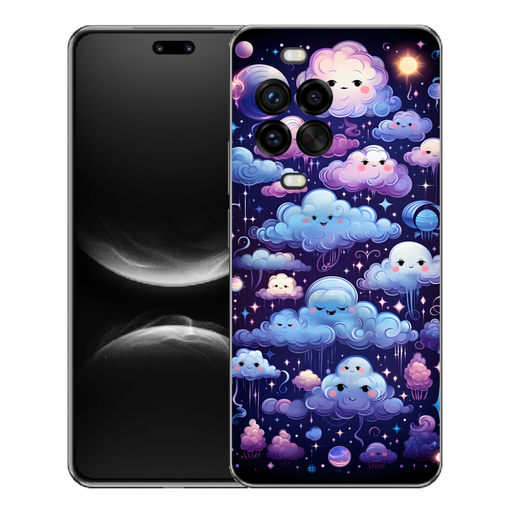 mmCase géltok a Huawei Nova 14 Pro-hoz – felhőmintás