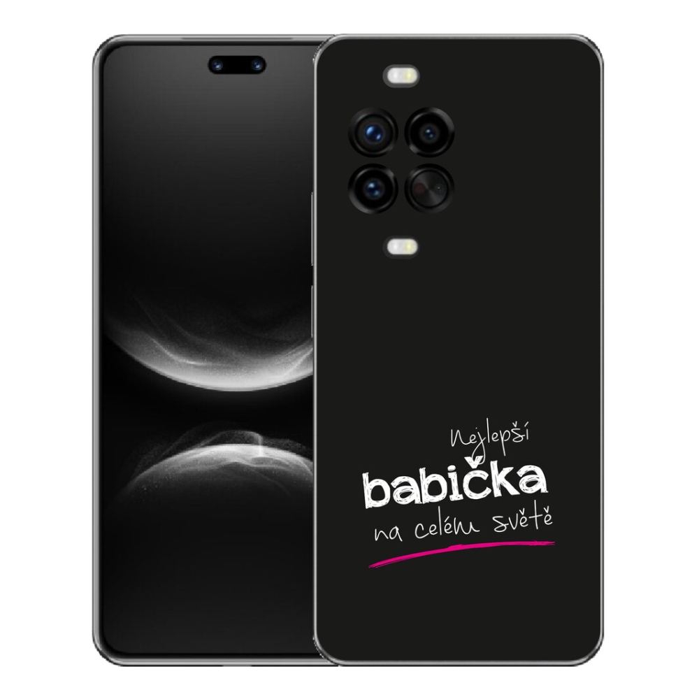 mmCase géltok a Huawei Nova 14 Pro-hoz – a legjobb nagymama 4, fekete háttérrel