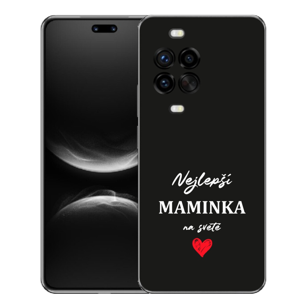 mmCase géltok a Huawei Nova 14 Pro-hoz – „A legjobb anyuka 1” fekete háttérrel