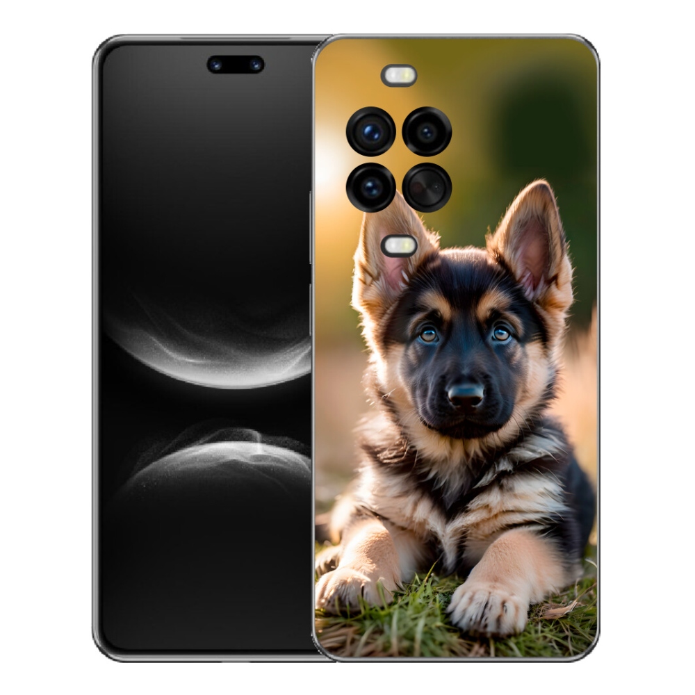mmCase gél tok a Huawei Nova 14 Pro-hoz – német juhászkutya a természetben