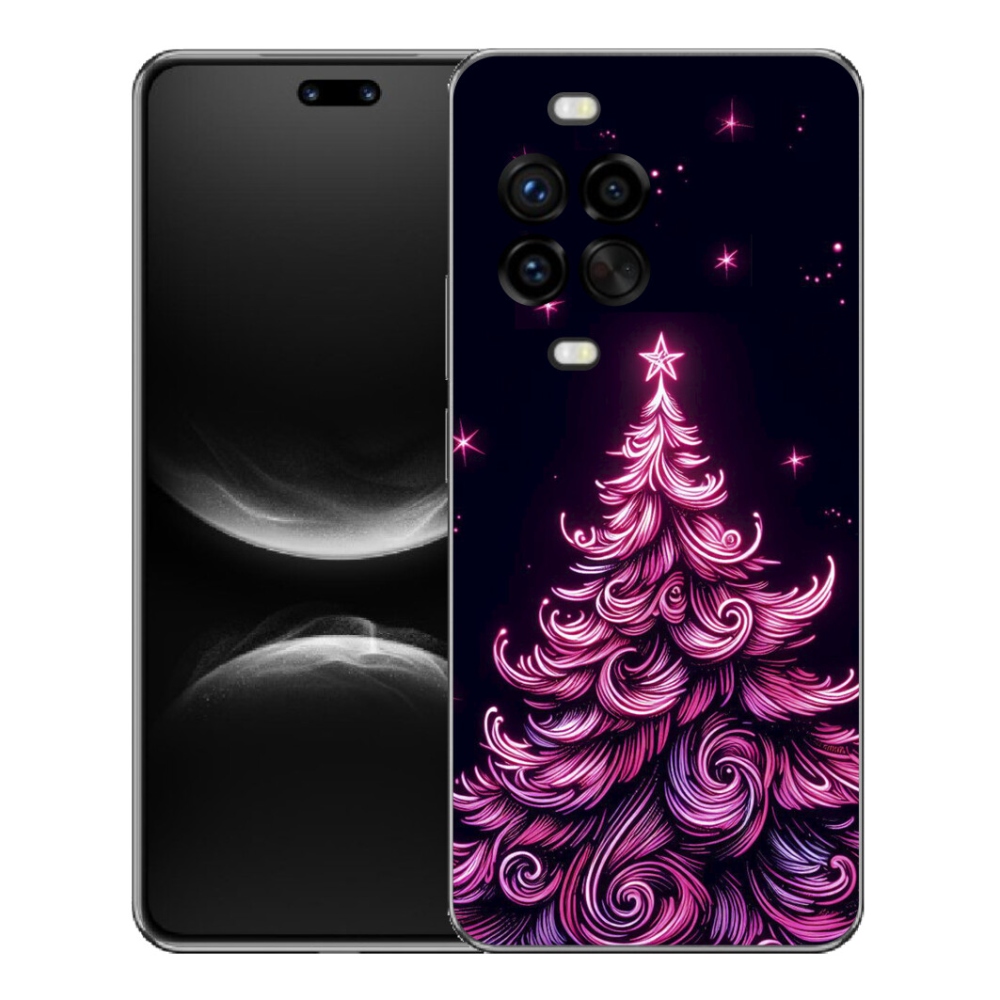 mmCase gél tok a Huawei Nova 14 Pro-hoz – neon karácsonyfa 2