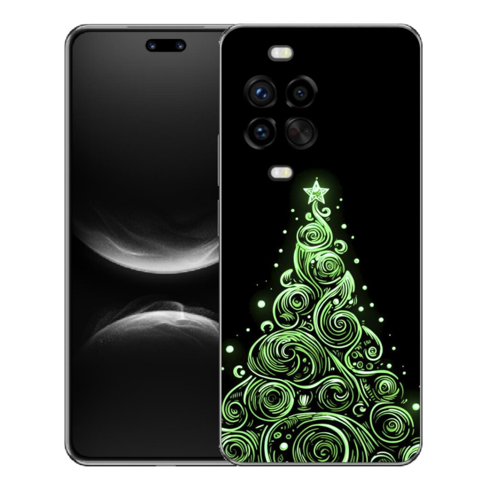 mmCase gél tok a Huawei Nova 14 Pro-hoz – neon karácsonyfa 3