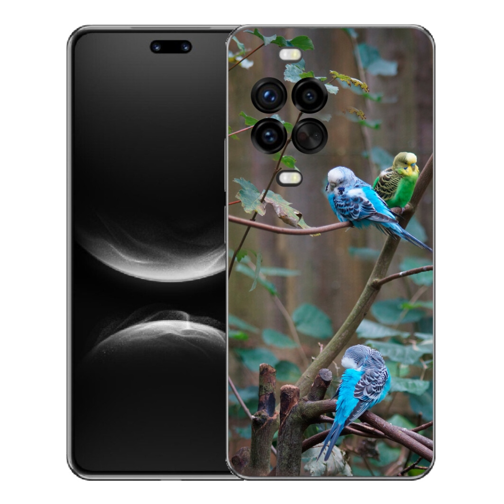 mmCase géltok a Huawei Nova 14 Pro-hoz – papagájok egy ágon