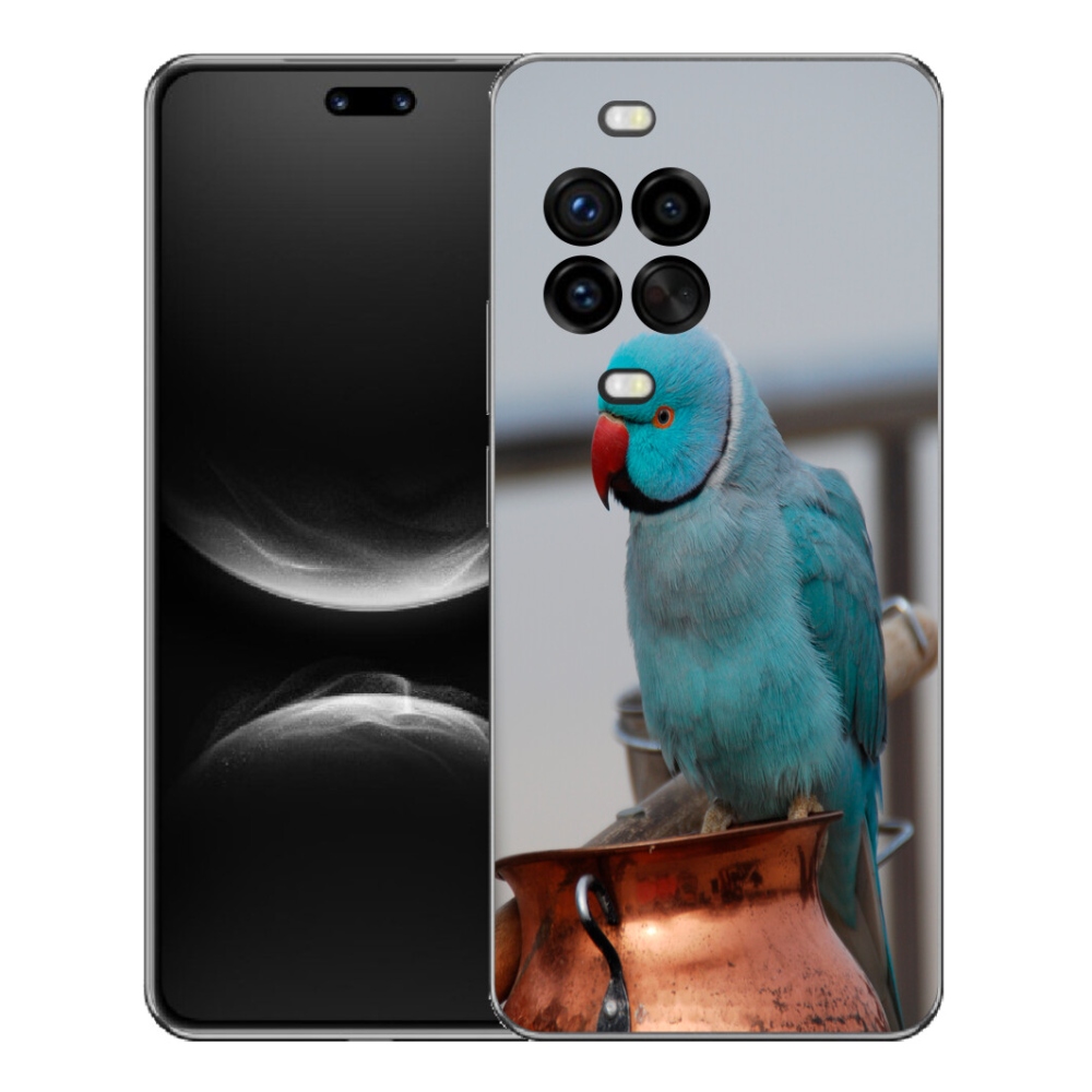 mmCase géltok a Huawei Nova 14 Pro-hoz – kék alexandri papagáj