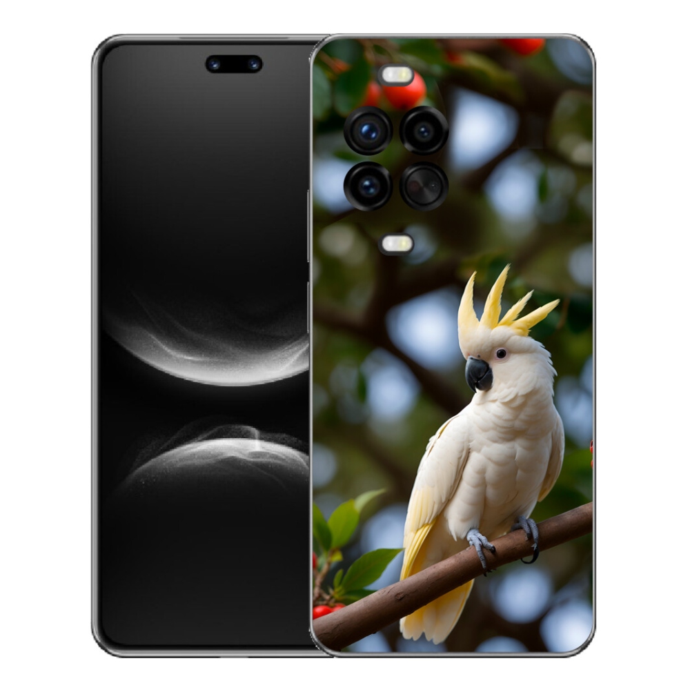 mmCase géltok a Huawei Nova 14 Pro-hoz – kakadu papagáj 3