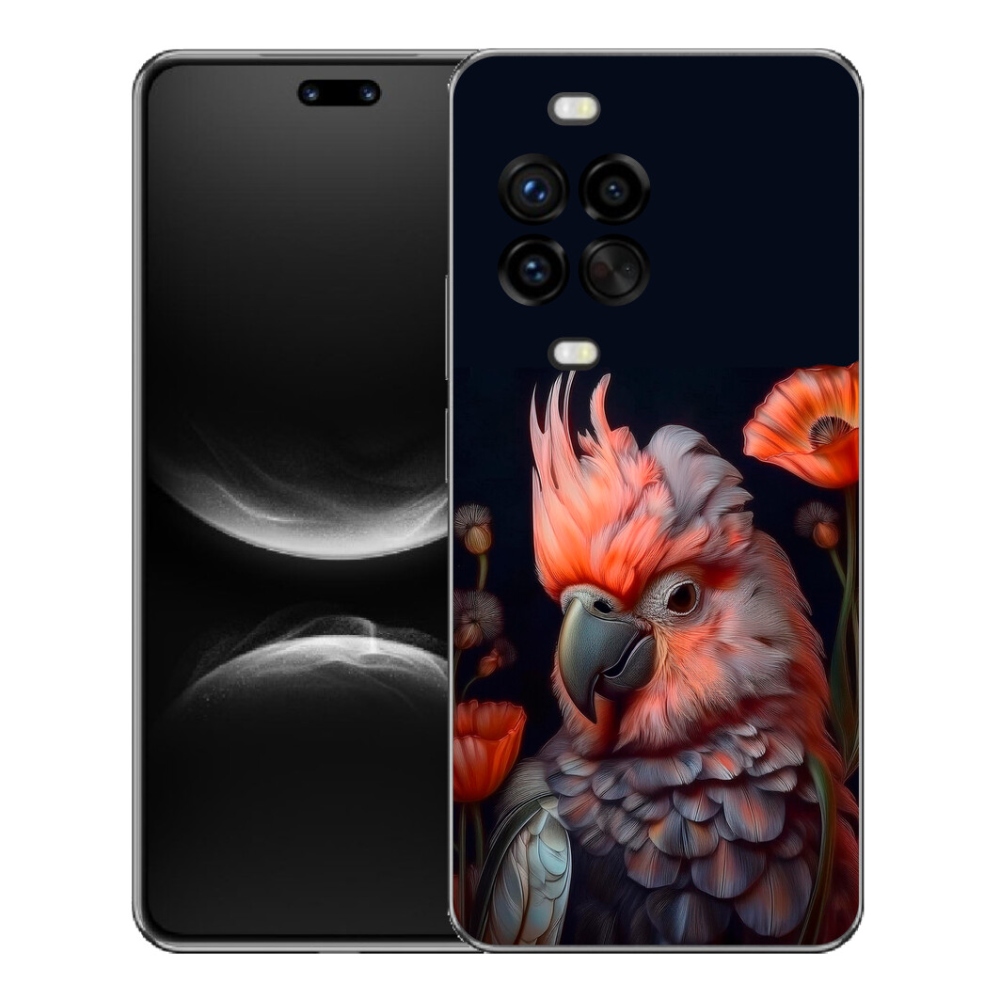 mmCase géltok a Huawei Nova 14 Pro-hoz – színes kakadu papagáj