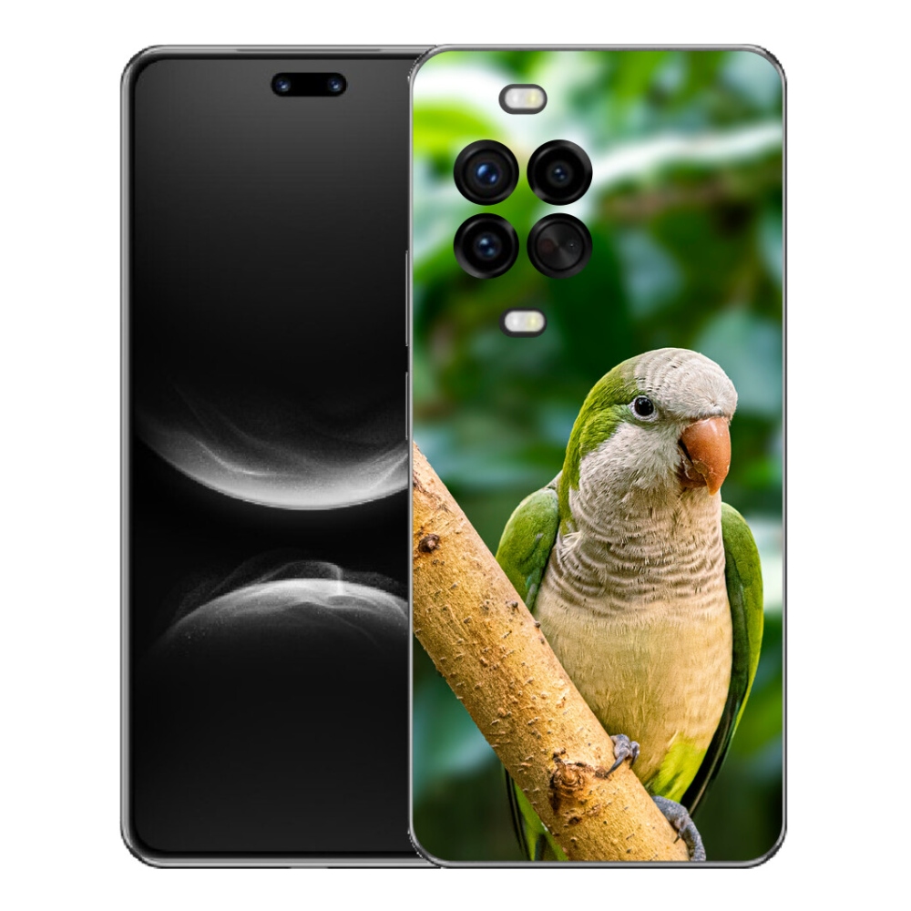 mmCase gél tok a Huawei Nova 14 Pro-hoz – papagáj és szerzetes