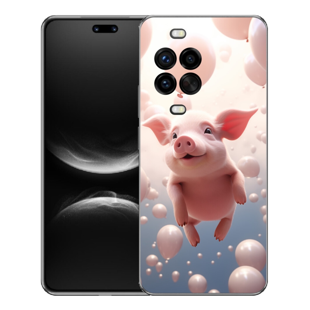 mmCase géltok a Huawei Nova 14 Pro-hoz – malac léggömbökkel
