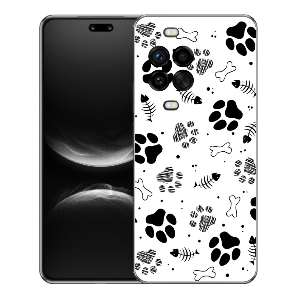 mmCase gél tok a Huawei Nova 14 Pro-hoz – kutyamancsok 1