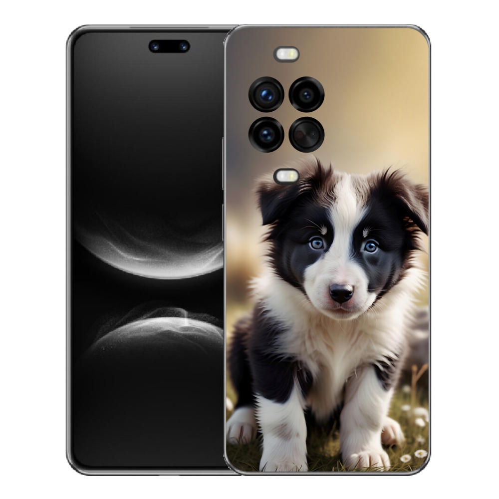 mmCase gél tok a Huawei Nova 14 Pro-hoz – aranyos border collie