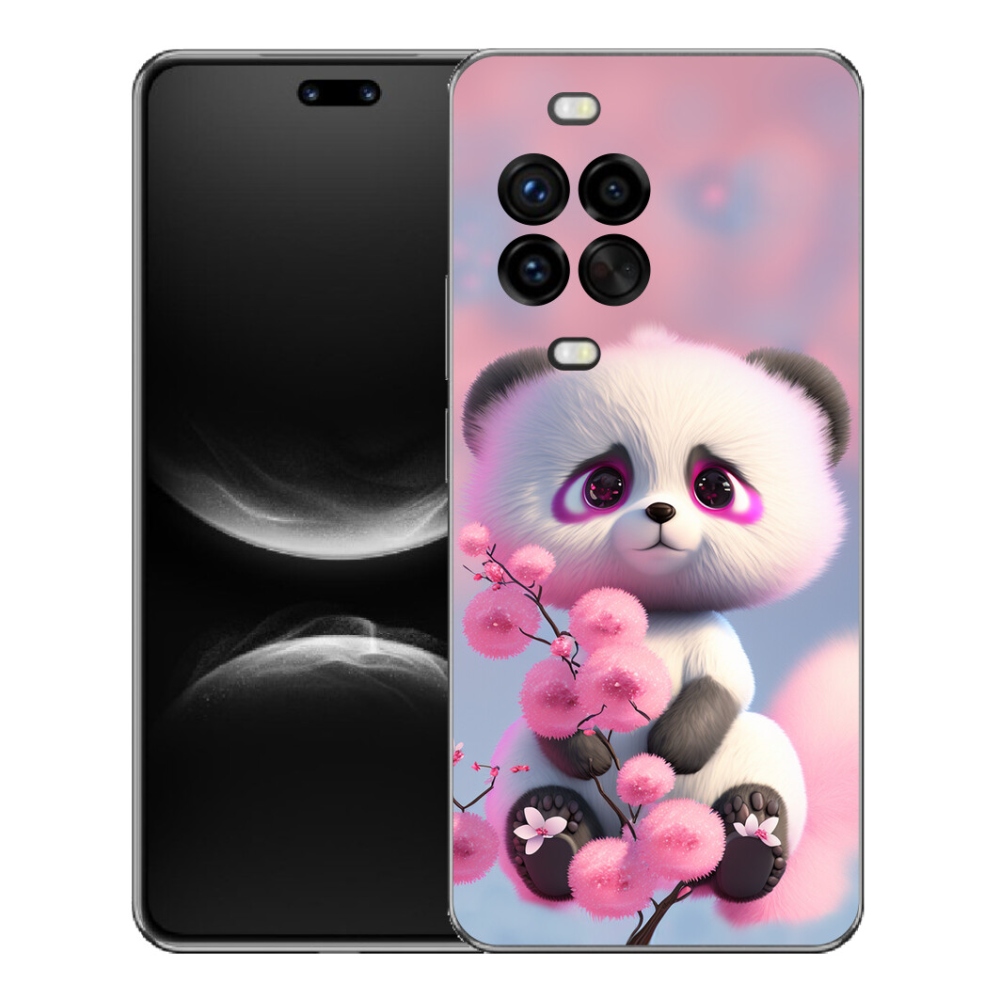 mmCase gél tok a Huawei Nova 14 Pro-hoz – aranyos panda 1