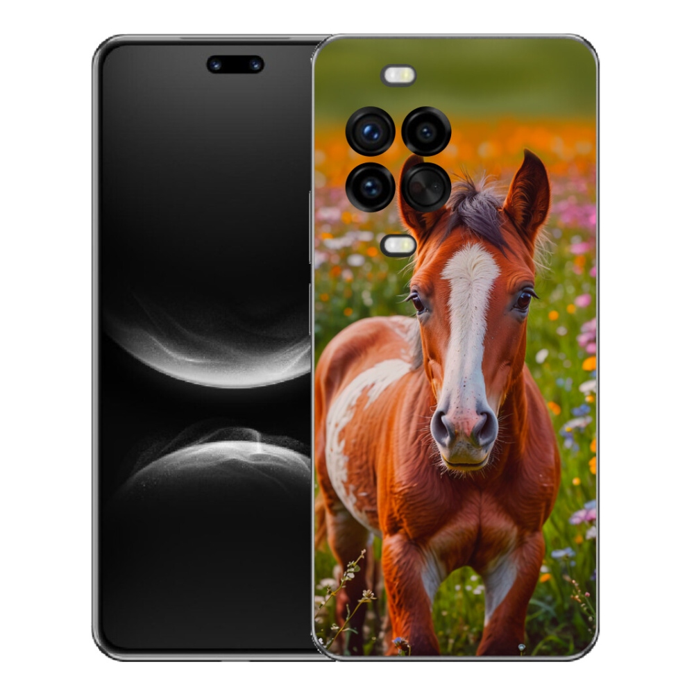 mmCase gél tok a Huawei Nova 14 Pro-hoz – aranyos csikó
