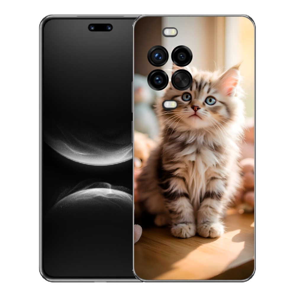 mmCase gél tok a Huawei Nova 14 Pro-hoz – aranyos cica 10