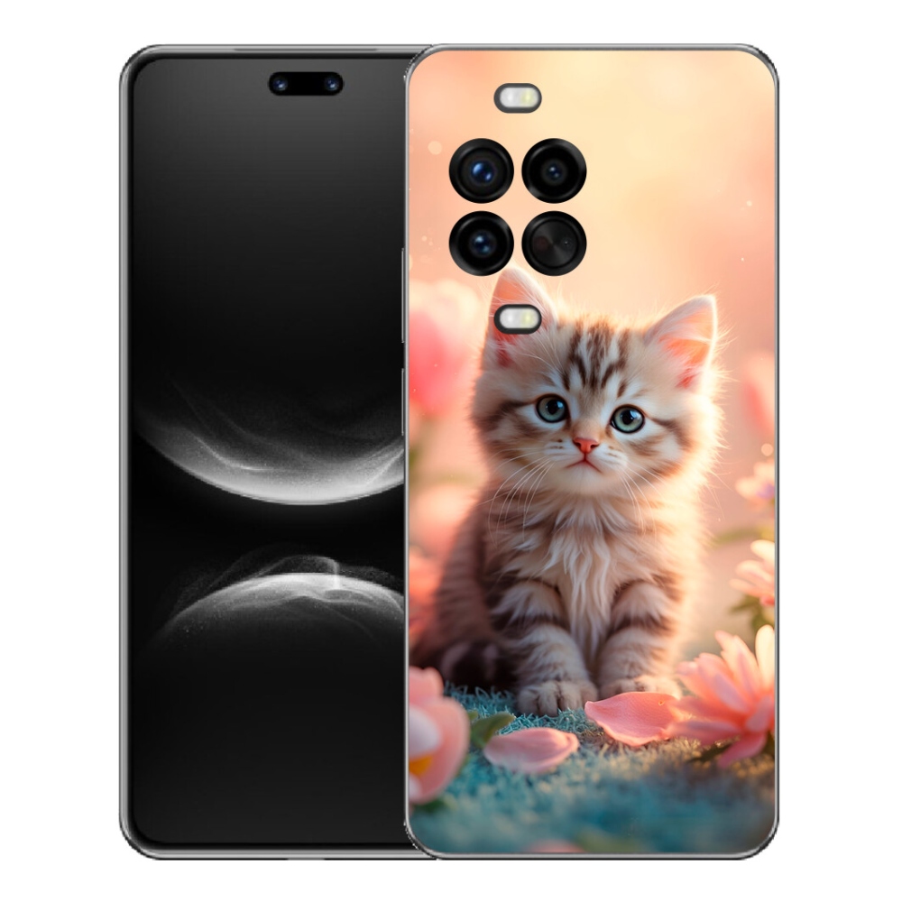 mmCase gél tok a Huawei Nova 14 Pro-hoz – aranyos cica 8