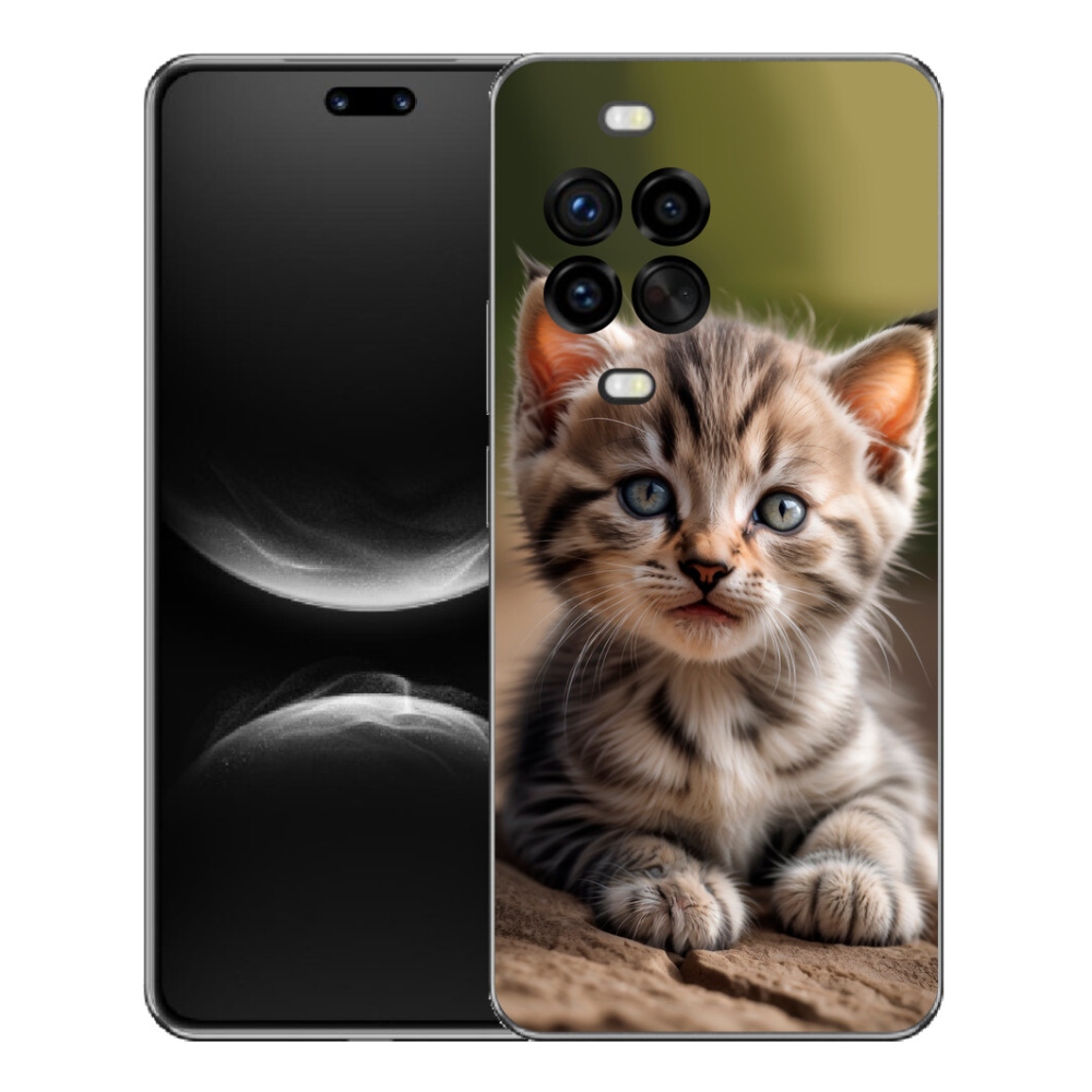 mmCase gél tok a Huawei Nova 14 Pro-hoz – aranyos cica 9