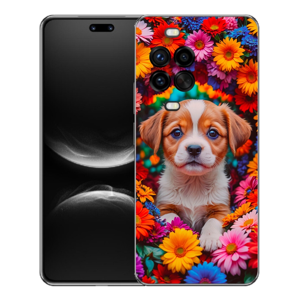 mmCase gél tok a Huawei Nova 14 Pro-hoz – aranyos kiskutya