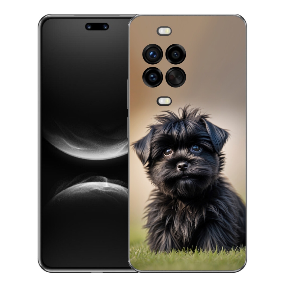 mmCase géltok a Huawei Nova 14 Pro-hoz – aranyos fekete kutyus