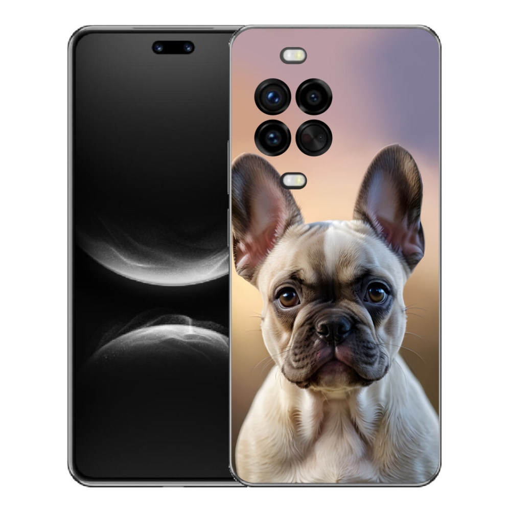 mmCase gél tok a Huawei Nova 14 Pro-hoz – aranyos francia buldog