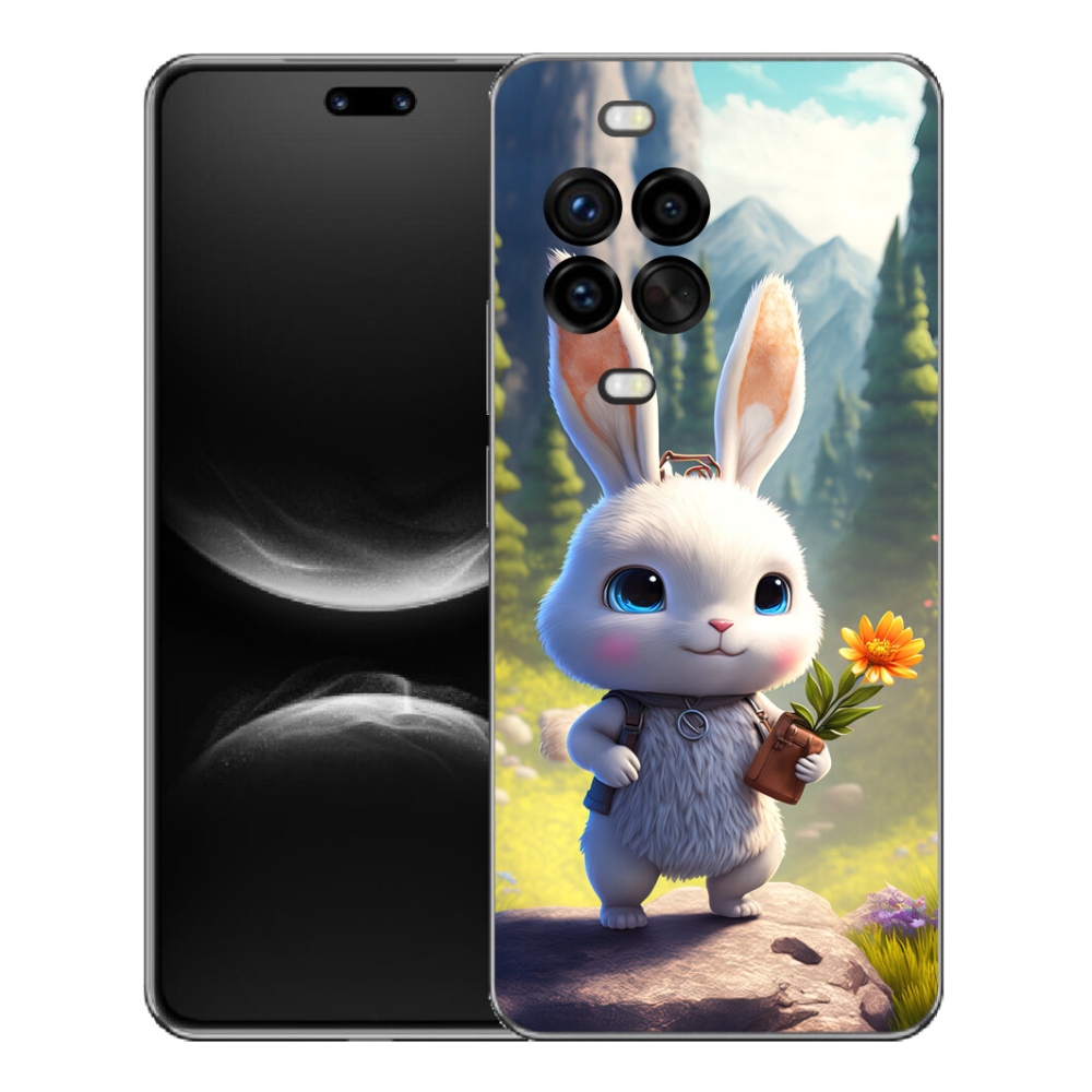 mmCase gél tok a Huawei Nova 14 Pro-hoz – aranyos nyuszi