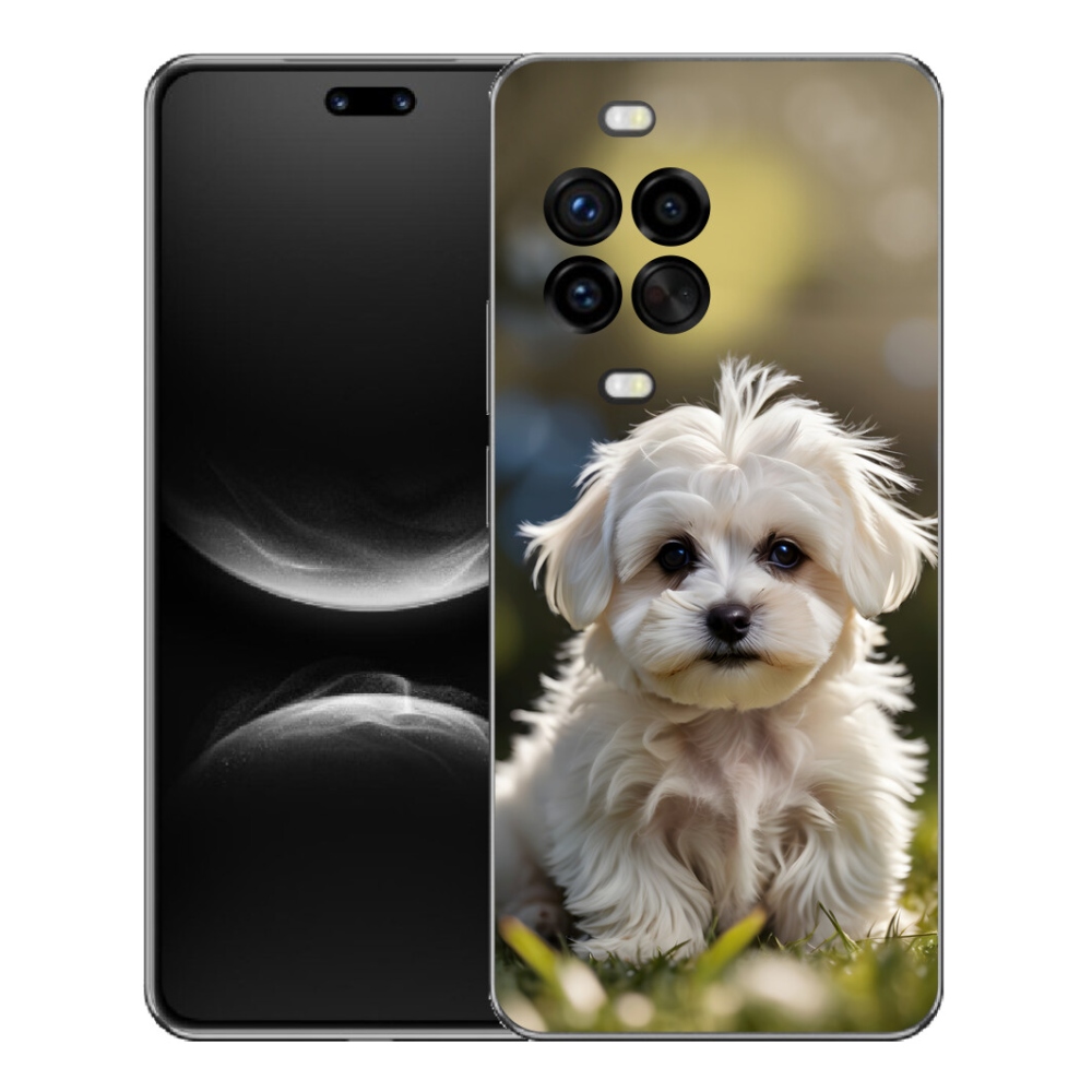 mmCase gél tok a Huawei Nova 14 Pro-hoz – aranyos máltai kutyus