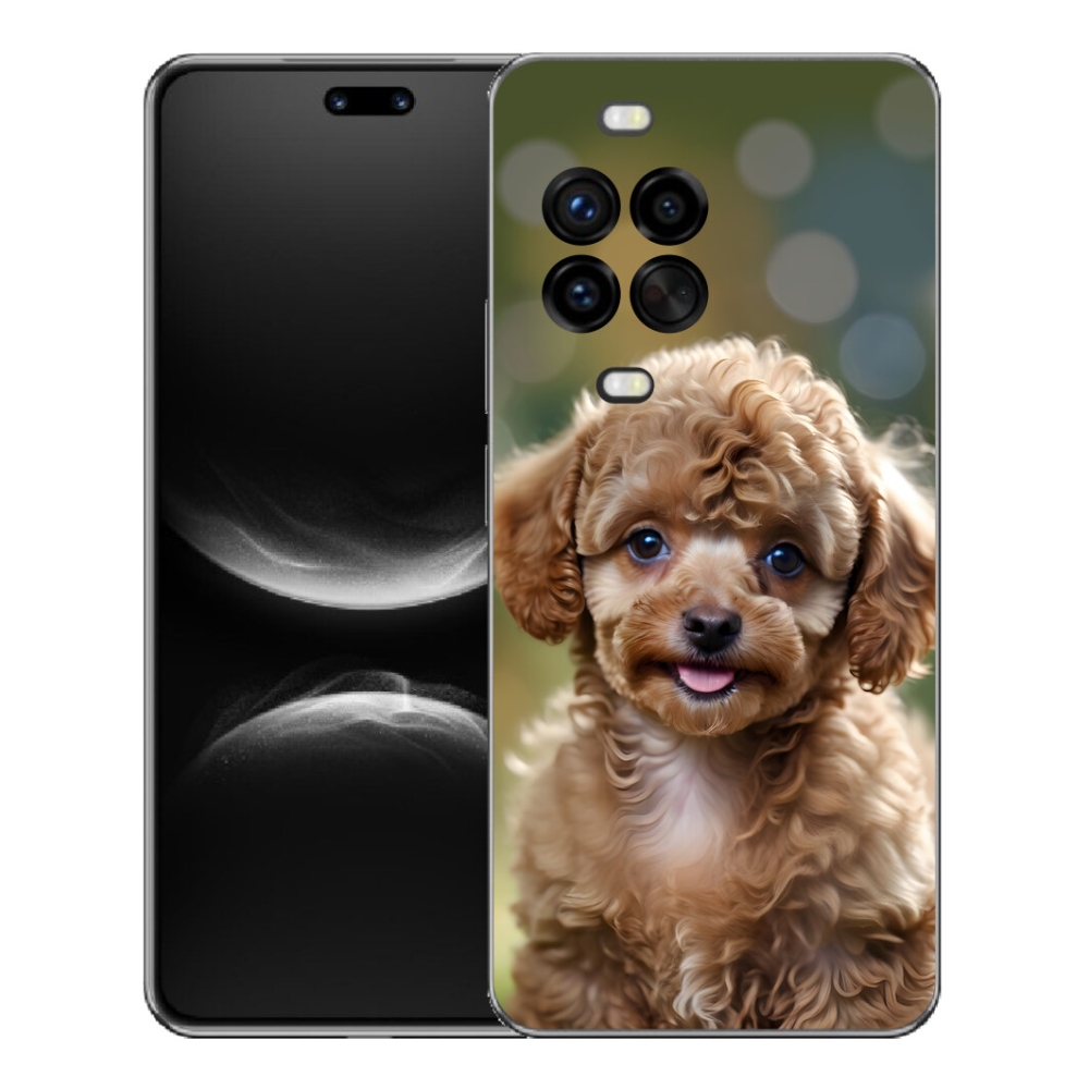 mmCase gél tok a Huawei Nova 14 Pro-hoz – aranyos pudli