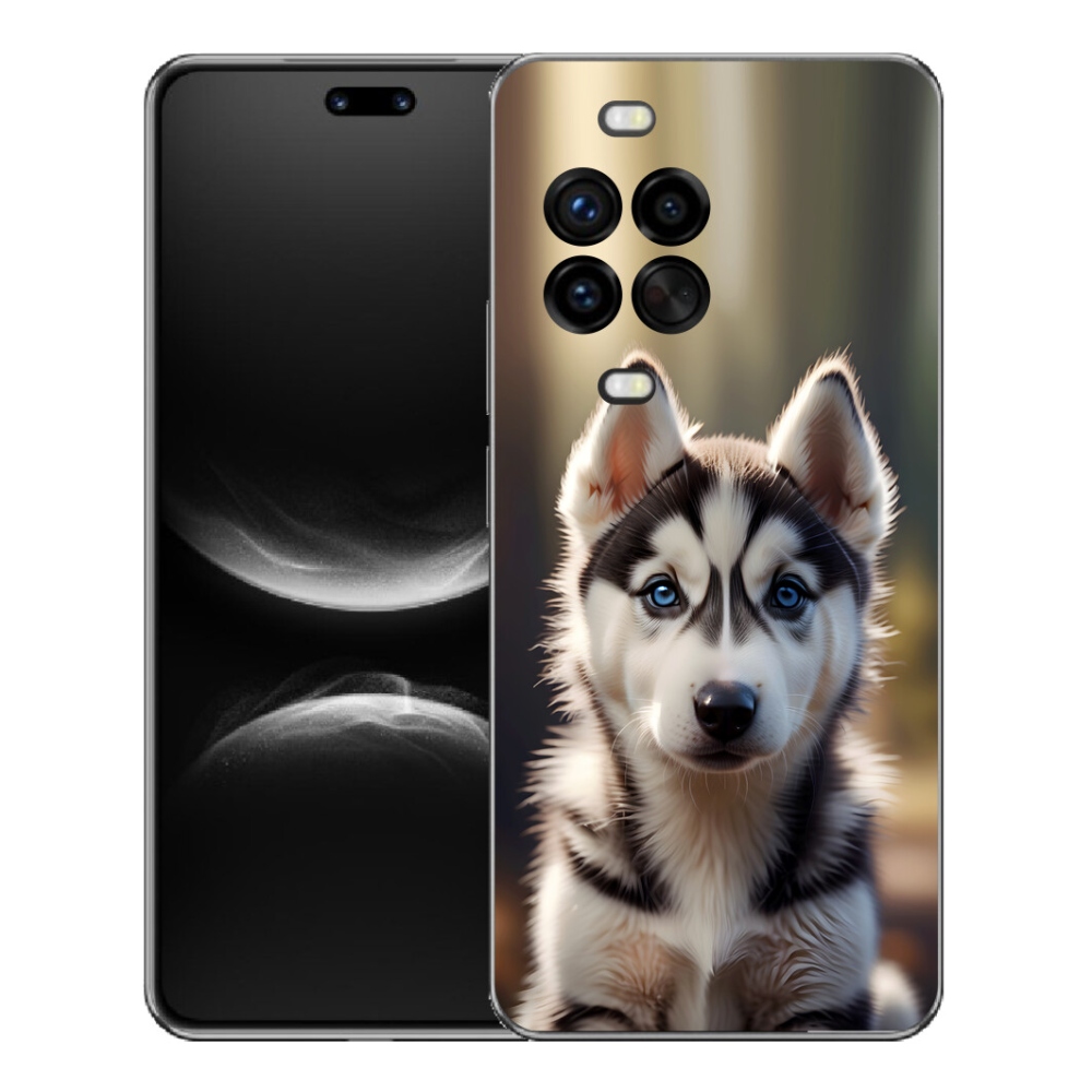 mmCase gél tok a Huawei Nova 14 Pro-hoz – aranyos szibériai husky
