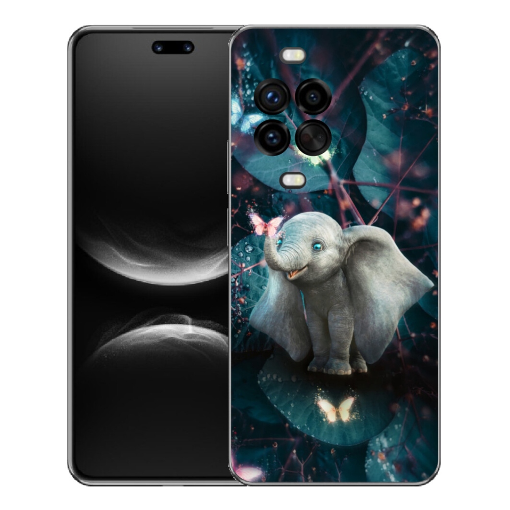 mmCase gél tok a Huawei Nova 14 Pro-hoz – aranyos elefánt