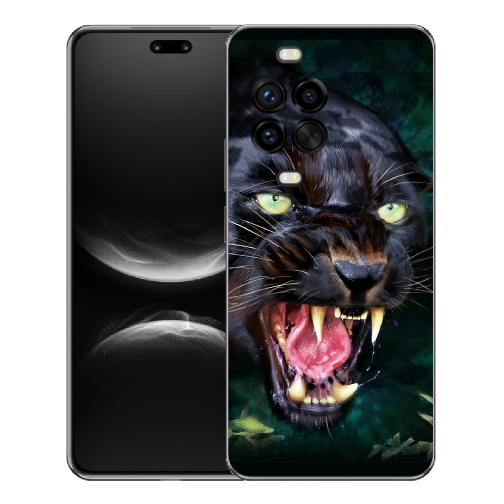 mmCase géltok a Huawei Nova 14 Pro-hoz – dühös fekete párduc