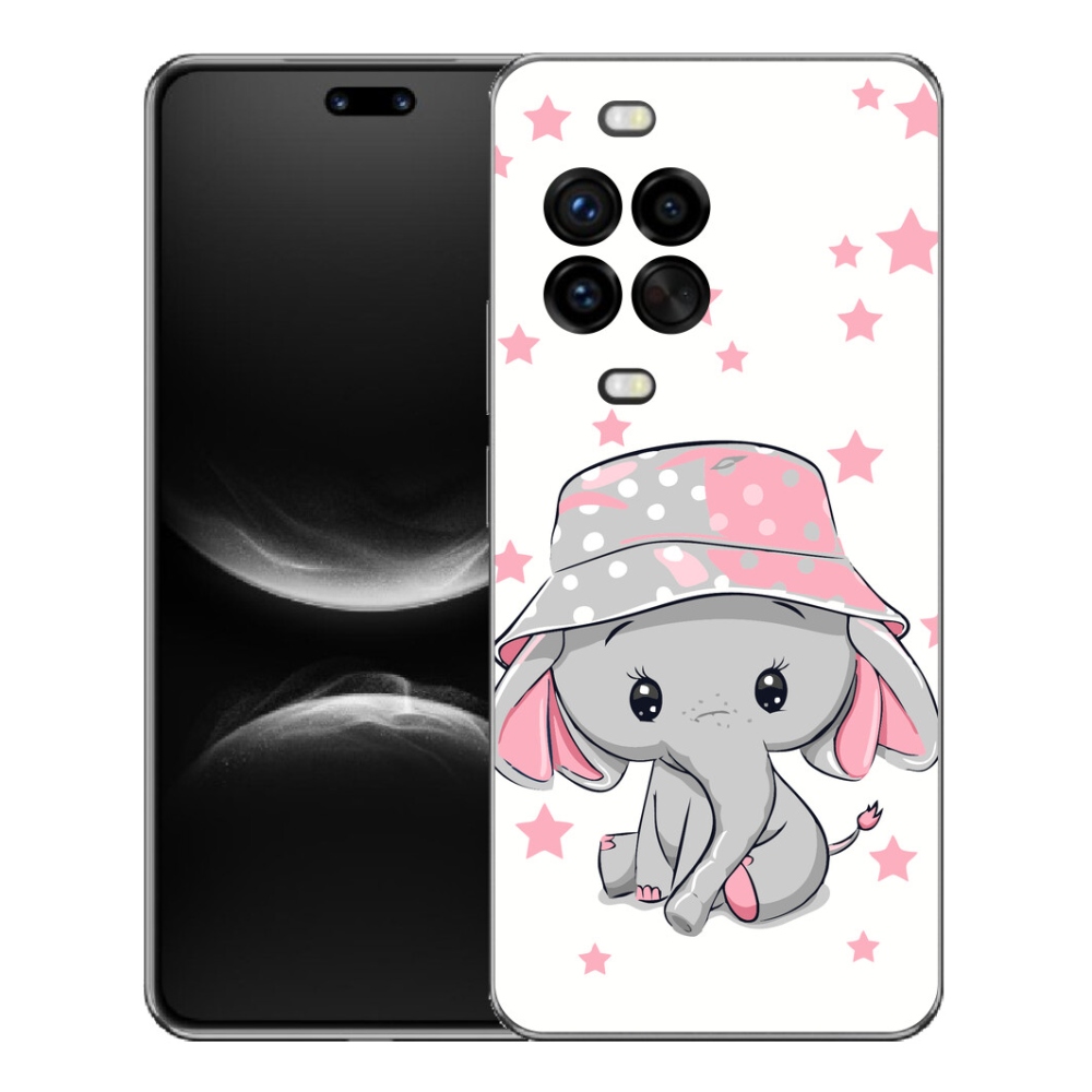 mmCase géltok a Huawei Nova 14 Pro-hoz – rózsaszín elefánt