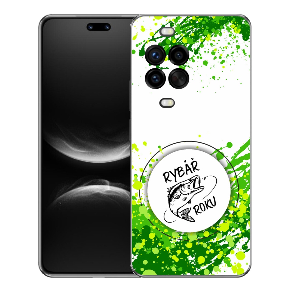 mmCase géltok a Huawei Nova 14 Pro-hoz – „Az év horgásza” fehér háttérrel
