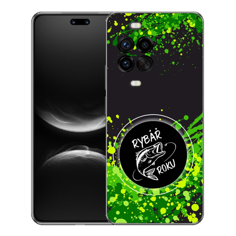mmCase géltok a Huawei Nova 14 Pro-hoz – „Az év horgásza” fekete háttérrel