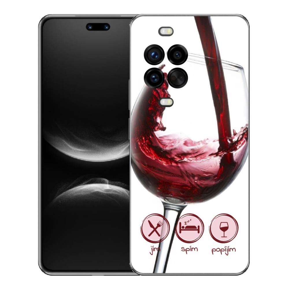 mmCase géltok a Huawei Nova 14 Pro-hoz – vörösboros pohár
