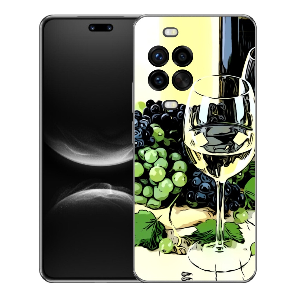 mmCase gél tok a Huawei Nova 14 Pro-hoz – egy pohár bor