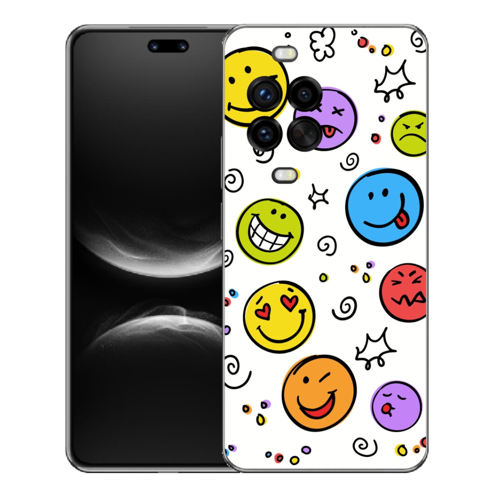 mmCase gél tok a Huawei Nova 14 Pro-hoz – smiley-k